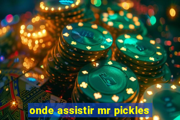 onde assistir mr pickles